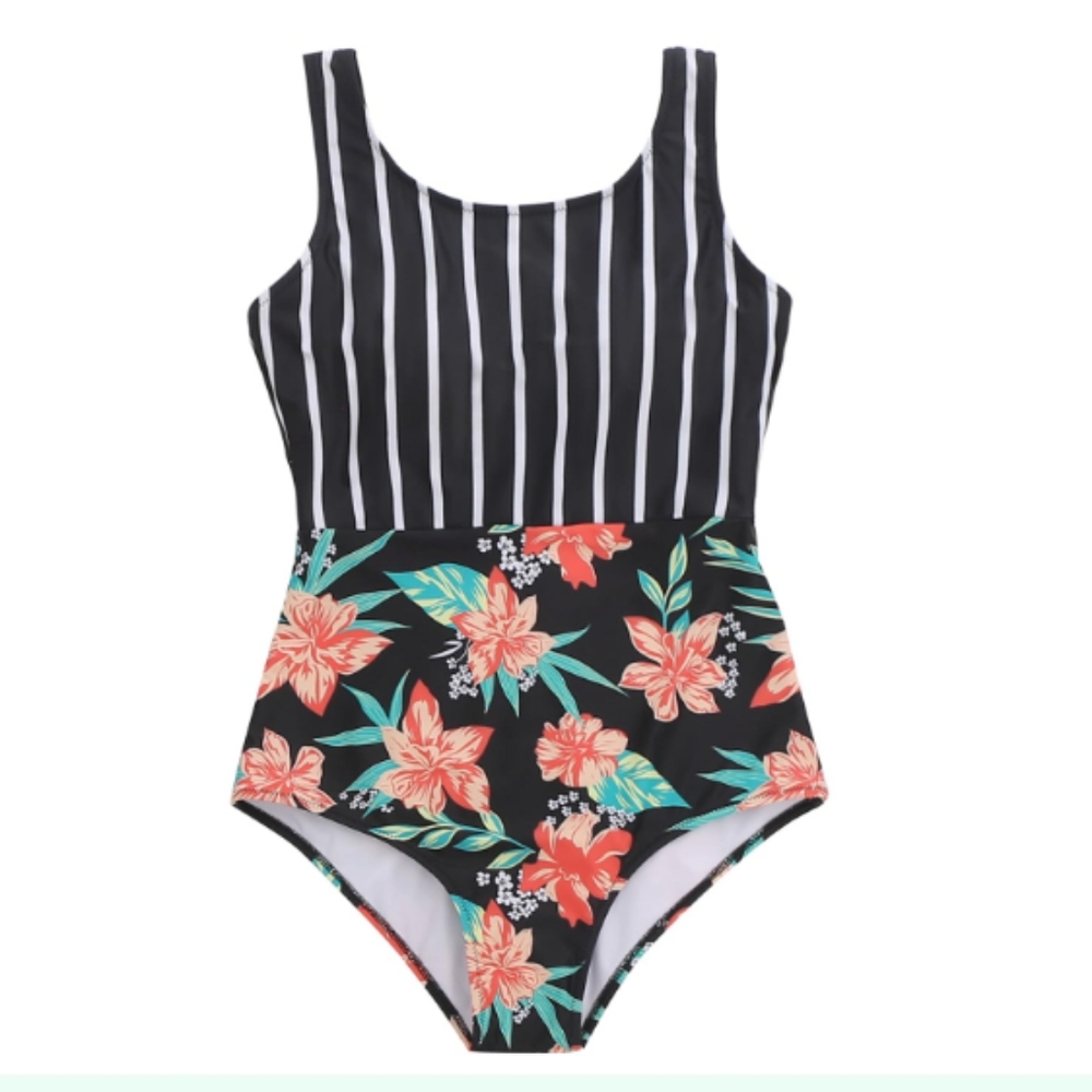 ZINPRETTY One Piece Swimsuit Women Bathing Suits Tummy Control Modest Full Cover